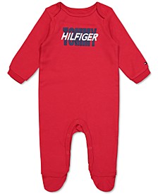 Baby Boys Logo Footed Coverall 