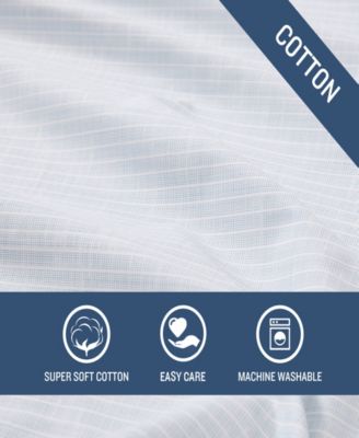 Ala Moana Stripe Cotton Percale 4-Pc. Sheet Set, Queen