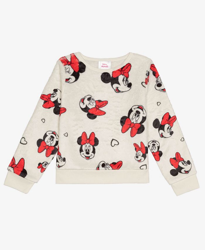 Disney Little Girls Minnie Woobie Sweatshirt Macy s