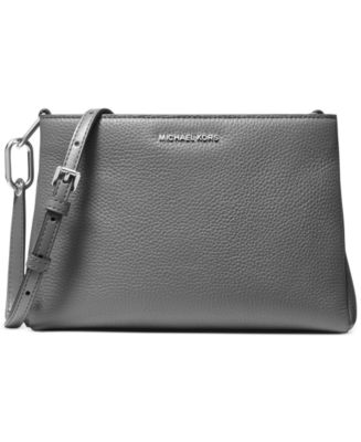 Michael Kors Signature Trish Medium Crossbody - Macy's