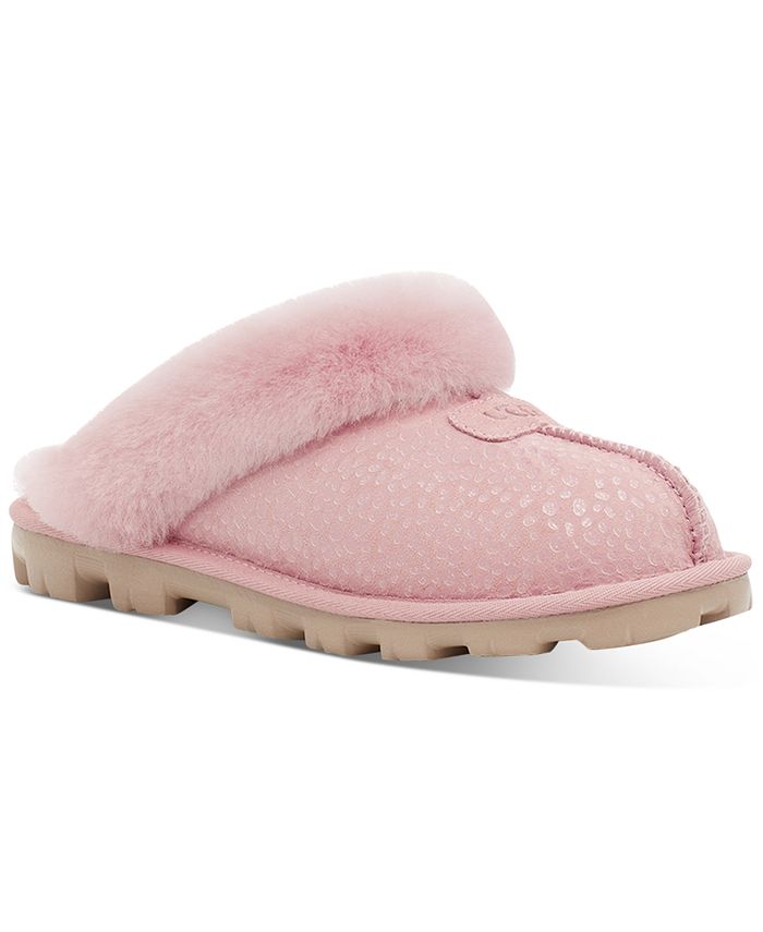 UGG® Women's Coquette Sparkle Slippers Macy's