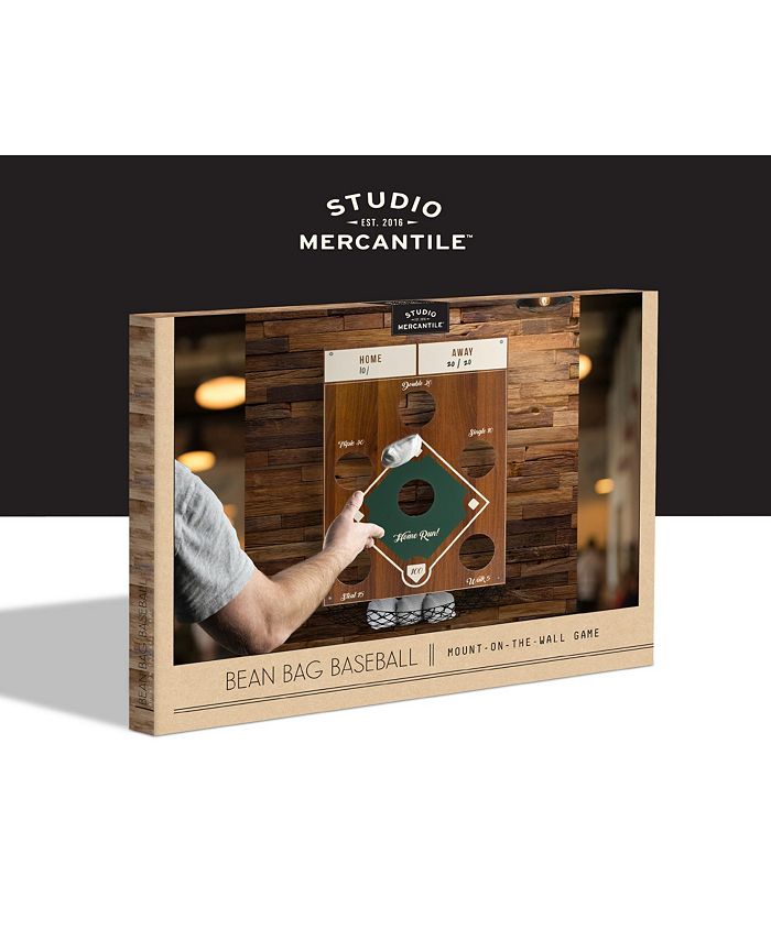 Studio Mercantile Bean Bag Toss Hanging Baseball Game Set, 10 Pieces