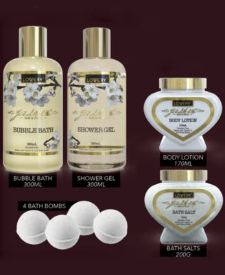 30-Pc. Jasmin Home Spa Body Care & Makeup Gift Set