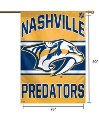 Multi Nashville Predators 28" x 40" Primary Logo Single-Sided Vertical Banner