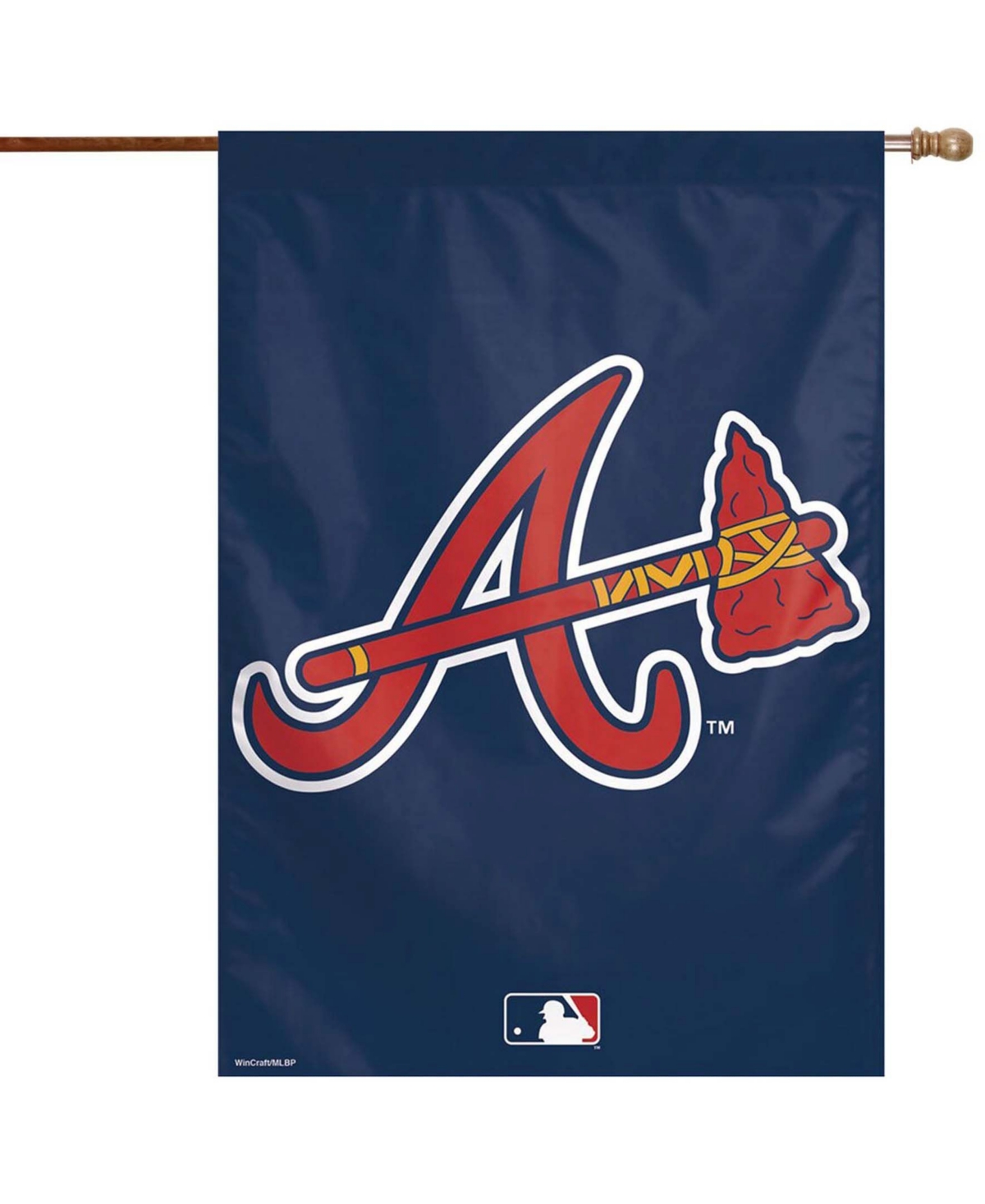 Multi Atlanta Braves 28" x 40" Big Logo House Flag - Multi