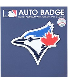 Multi Toronto Blue Jays 2.75" x 3.5" Logo Auto Badge Decal