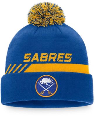 Fanatics - Buffalo Sabres Authentic Pro Team Locker Room Cuffed Knit Hat With Pom