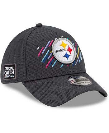 New Era - Men's Pittsburgh Steelers 2021 Crucial Catch 39THIRTY Flex Cap