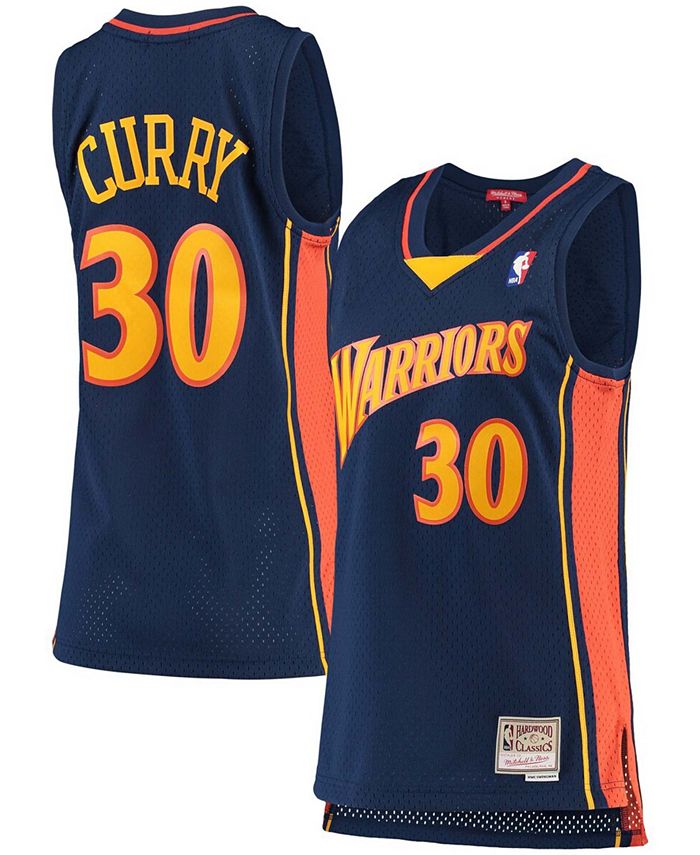 Mitchell & Ness Men's Stephen Curry Golden State Warriors Hardwood Classic  Swingman Jersey - Macy's