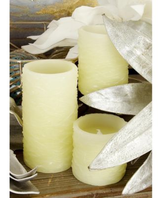 Traditional Flameless Candle, Set of 3