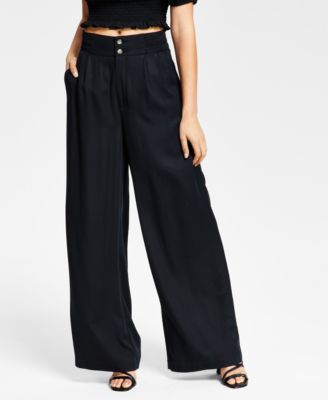 Bar Iii Petite High-waist Twill Wide 