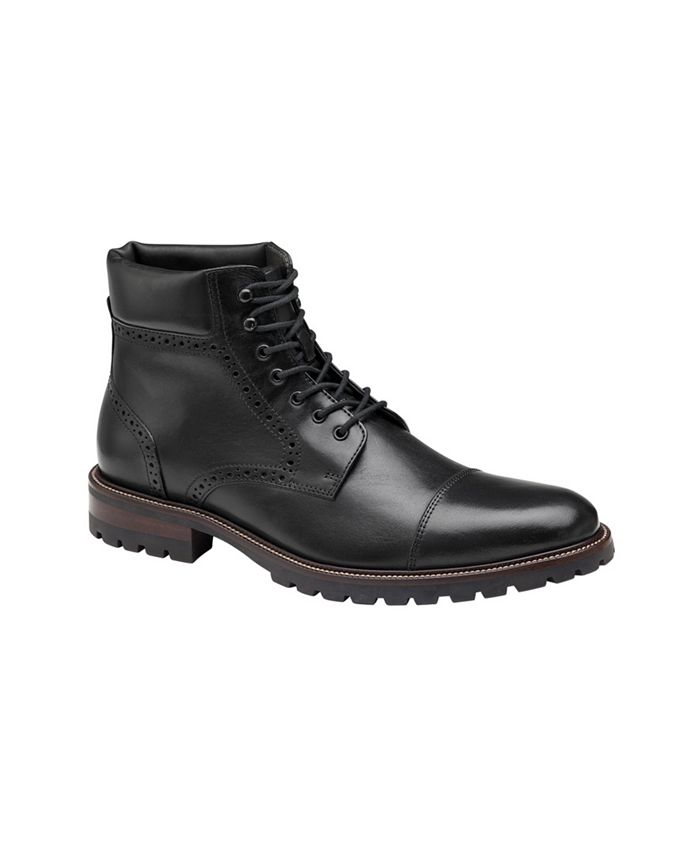 Johnston and murphy cap toe boot top