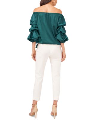 Off-The-Shoulder Puff Sleeve Top