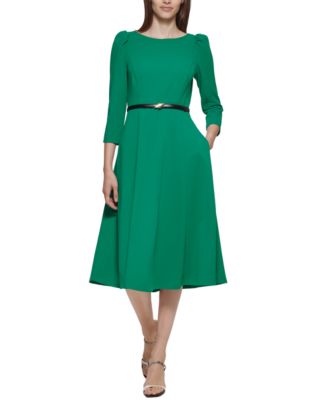 Macy's calvin klein midi dresses shops