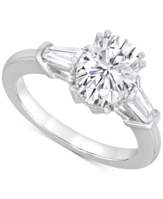 Certified Lab Grown Diamond Engagement Ring (2-1/2 ct. t.w.) in 14k Gold