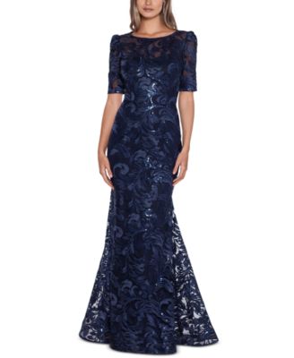 XSCAPE - Sequinned Ball Gown