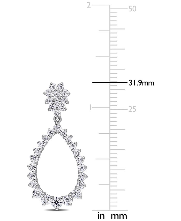 Macys moissanite earrings Clearance