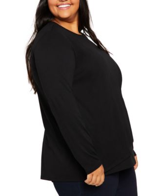 Plus Size Crewneck Nursing T-Shirt
