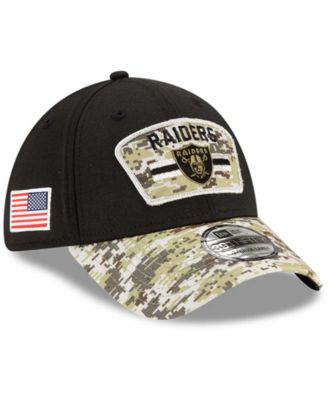 Men's Dallas Cowboys New Era Black/Camo 2021 Salute To Service