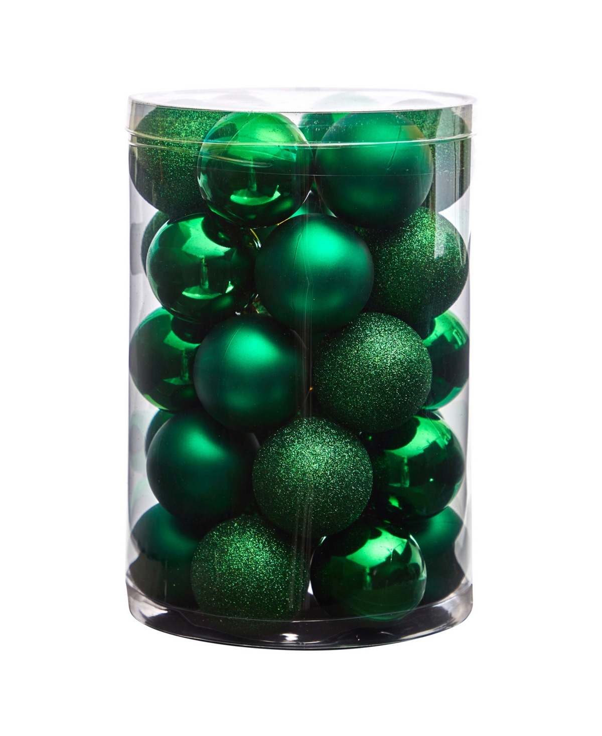 Holiday Christmas 30 Piece Shatterproof Ornament Set, 2.5"