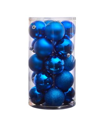 Holiday Christmas 20 Piece Shatterproof Ornament Set, 3"