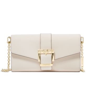 michael kors cream clutch