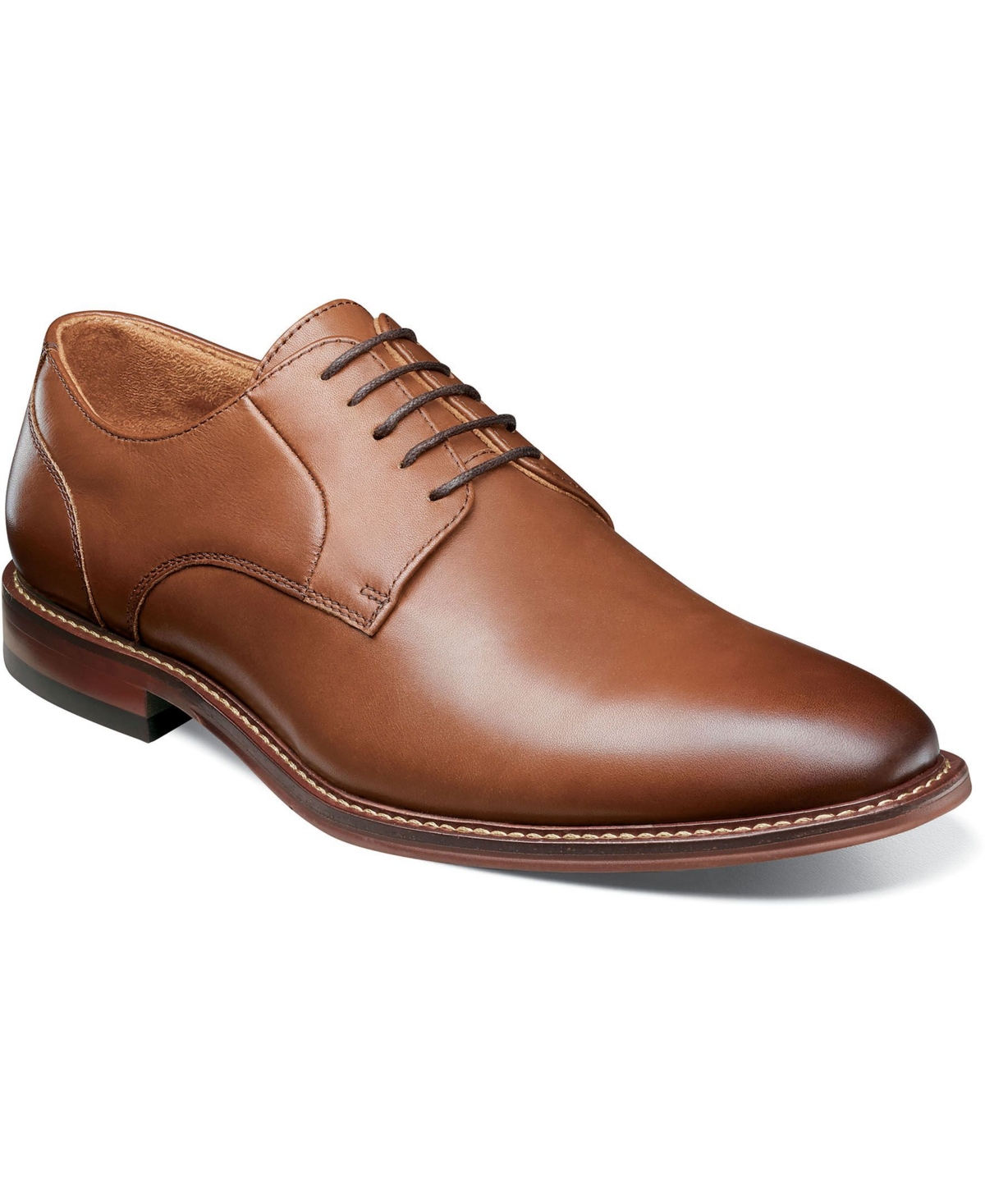 Men's Marlton Plain Toe Oxford Shoes - Chocolate