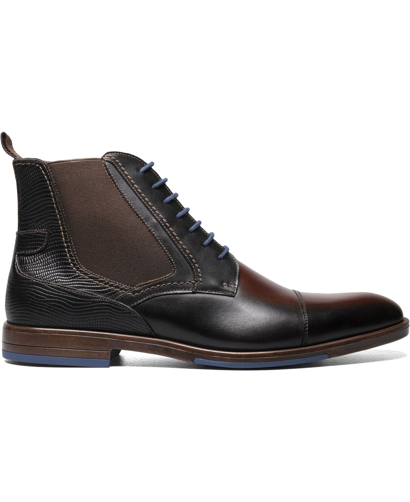 Мужские ботинки Stacy Adams Rafferty Cap Toe Lace Up, цвет: Коричневый — фото 2