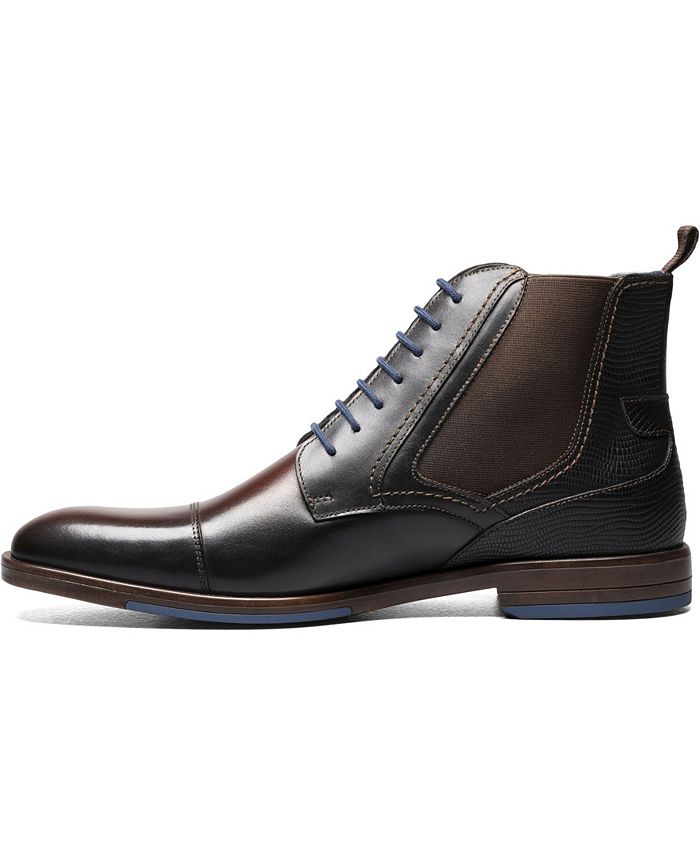 stacy adams men's rafferty cap toe lace up boots