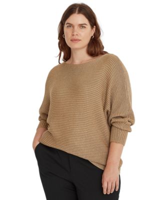 plus size gold sweater