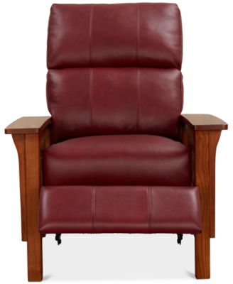 Harrison Leather Pushback Recliner
