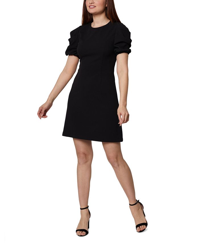 SAGE COLLECTIVE Petite Puff Sleeve Mini A Line Dress Macy s