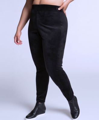 Black Velvet Leggings - Macy's