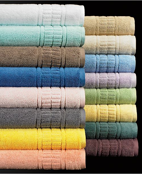 Martha Stewart Collection CLOSEOUT! Plush Bath Towel Collection, 100