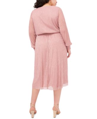 msk pleated dress