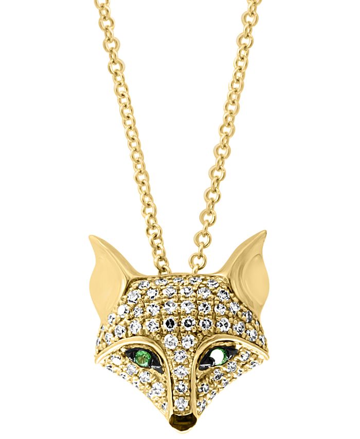 Kate spade fox hotsell necklace