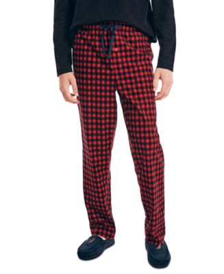 Nautica Men's Sustainably Crafted Cozy Fleece Pants - Pajamas & Robes - Men - Macy's