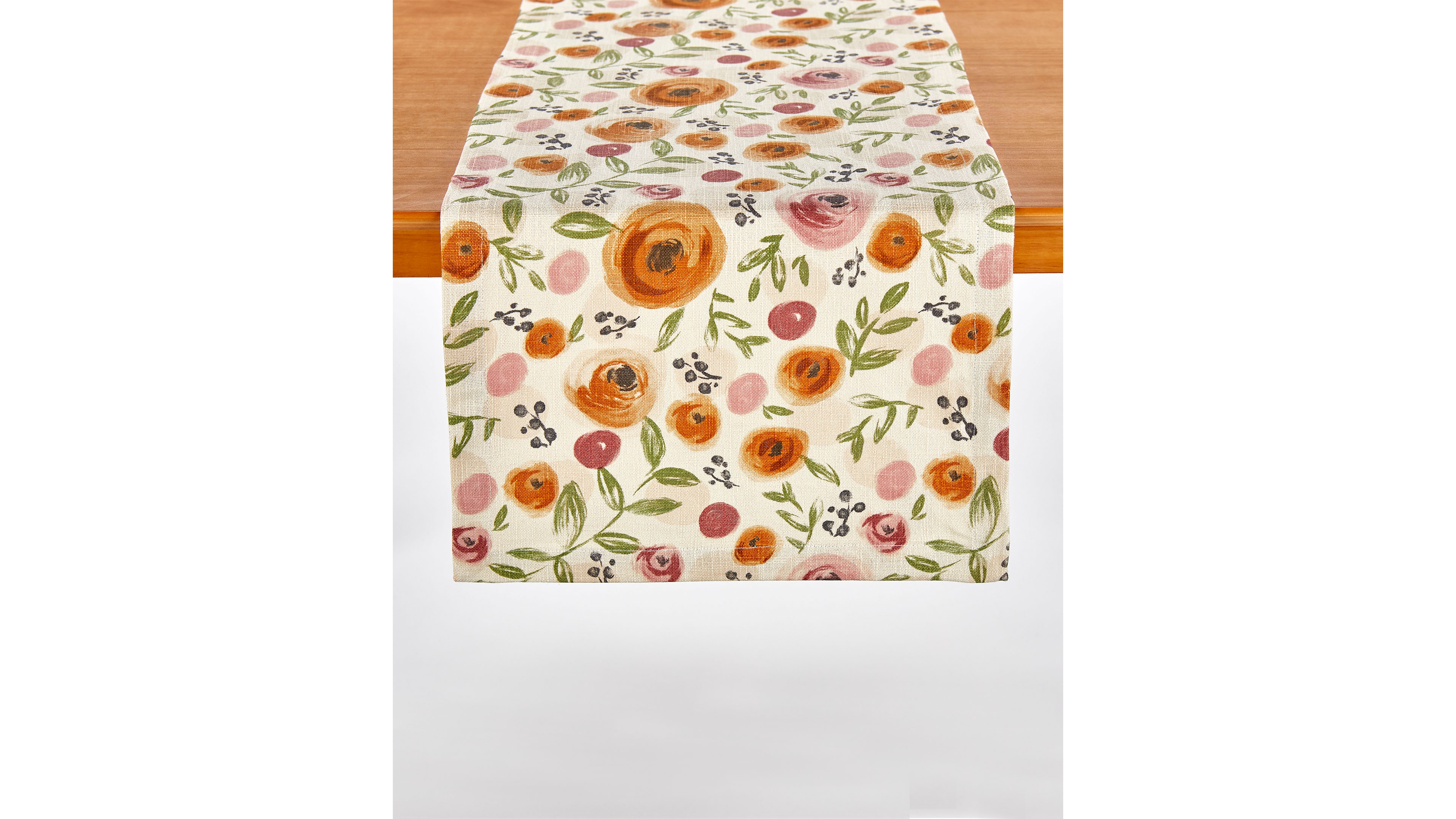 Elaina Printed Table Runner, 72" x 14"
