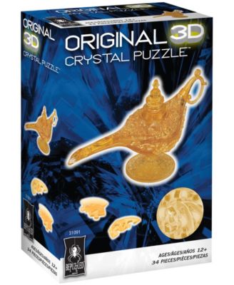BePuzzled 3D Crystal Puzzle - Magic Lamp - 34 Piece