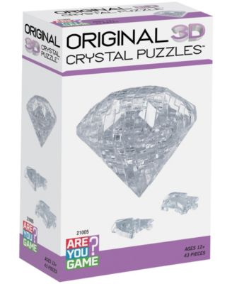 3D Crystal Puzzle - Diamond - 43 Piece