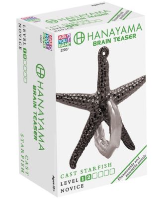 Hanayama Level 2 Cast Puzzle, 2 Piece - Starfish