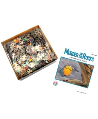 Murder On The Rocks Classic Mystery Jigsaw Puzzle - 1000 Piece
