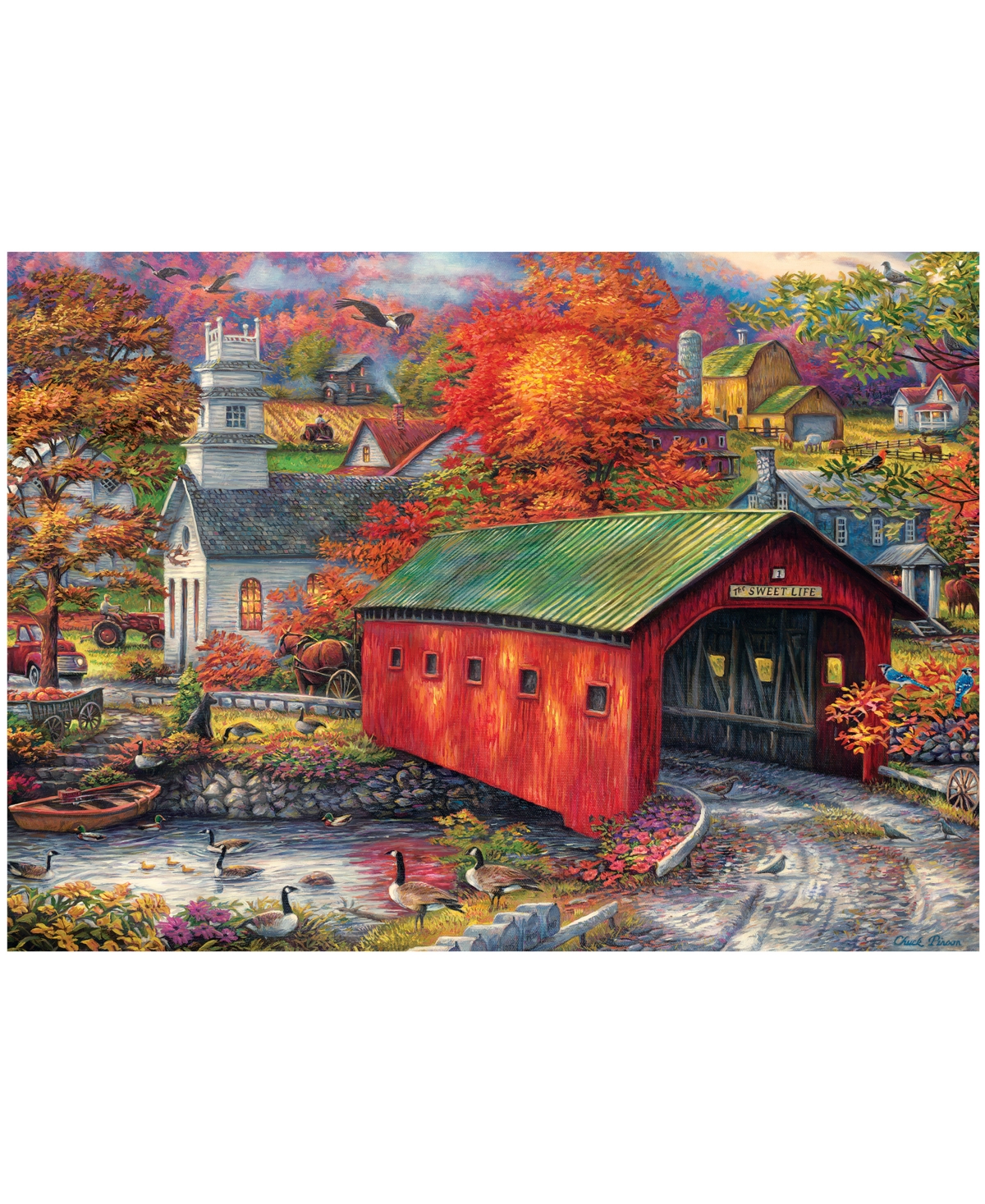 Masterpieces Puzzles Art Gallery Of Chuck Pinson In No Color
