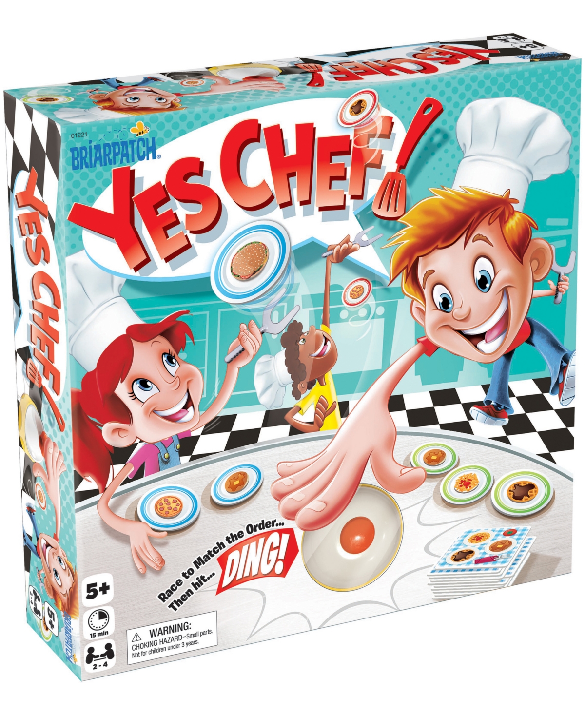 Briarpatch Kids' Yes, Chef In No Color