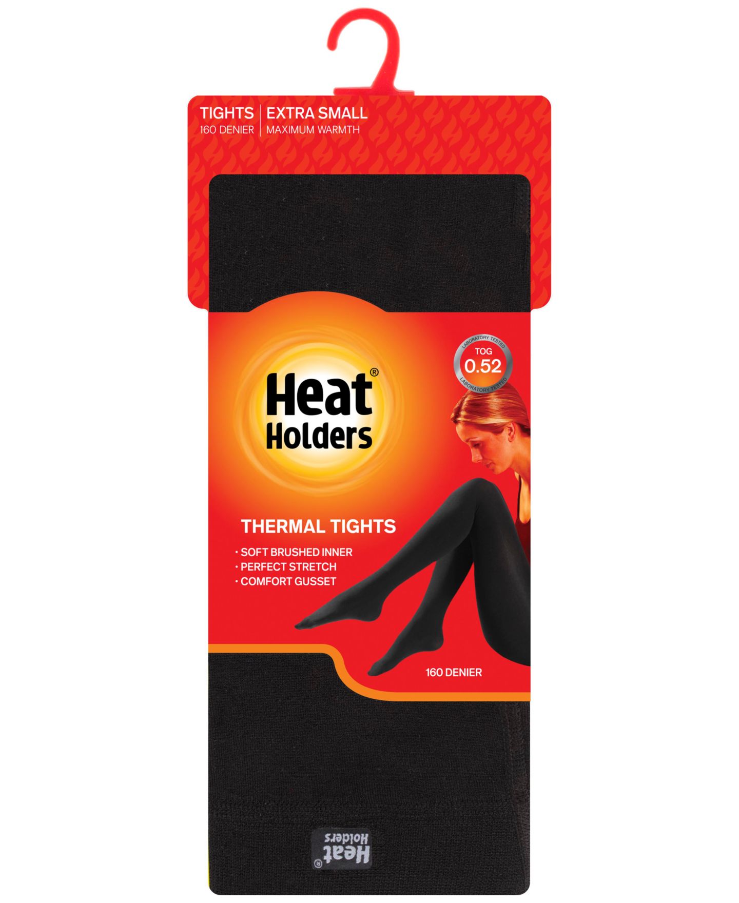 Женские плотные термоколготки Heat Holders Sophia, цвет: Чёрный — фото 1