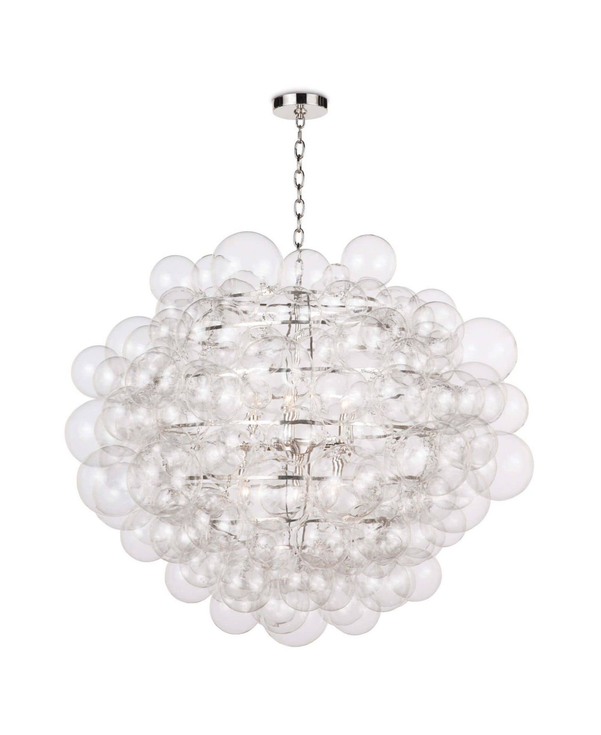 Shop Regina Andrew Design Regina Andrew Nimbus Glass Chandelier In Clear