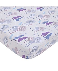 Frozen Ii Traveling North Lavender and Plum Toddler Sheet Set, 2 Piece