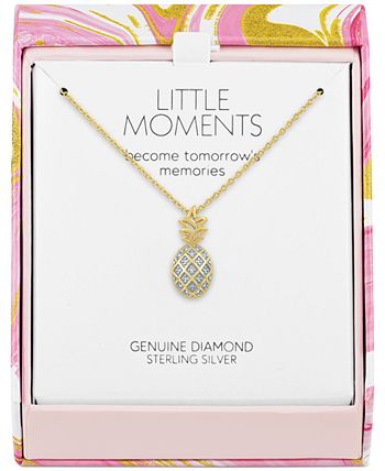 Macy's cheap pineapple necklace