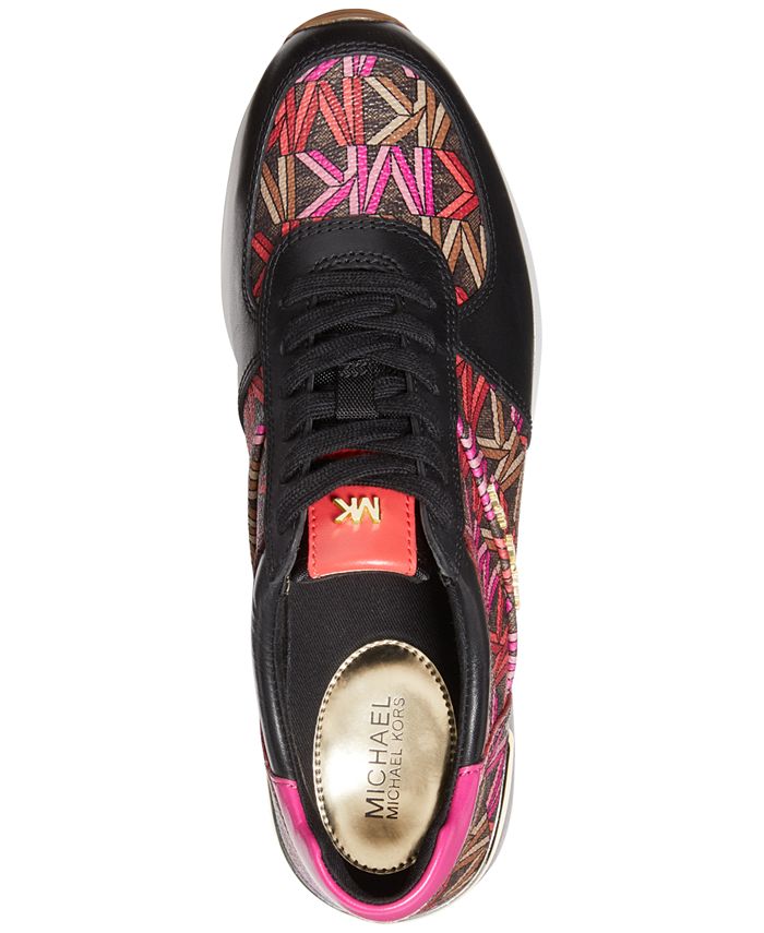 Michael Kors Women s Liv Trainer Sneakers Macy s