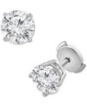 Macy's baby diamond hotsell earrings